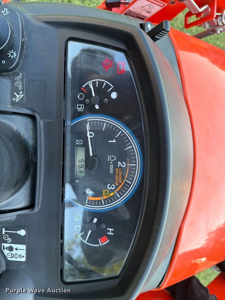 image for item FN2570 2022 Kubota BX2380 MFWD tractor