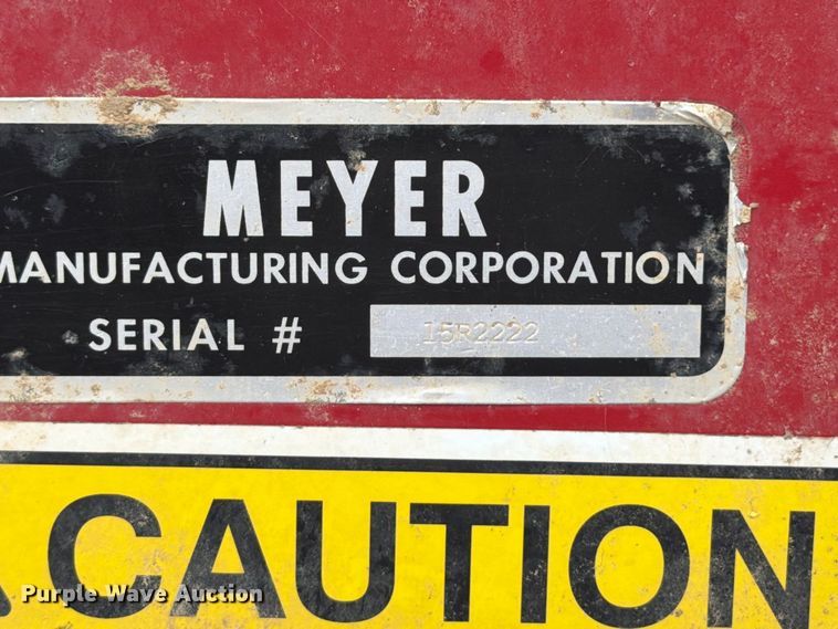 image for item YA4888 Meyer RTX224 silage wagon