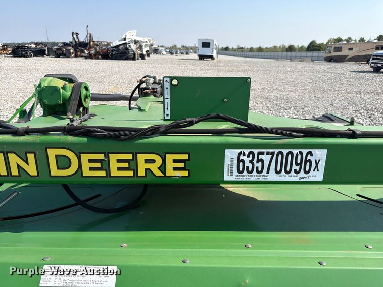 image for item YA4947 2015 John Deere 630R MoCo disc mower