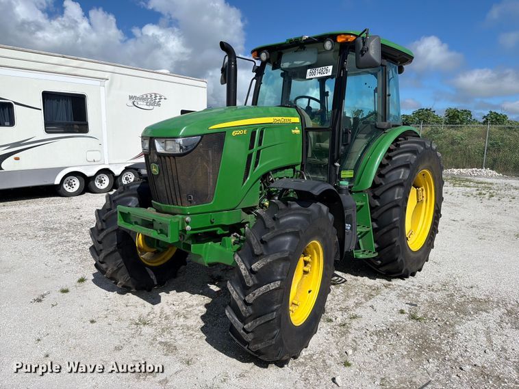 2023 John Deere 6120E MFWD tractor