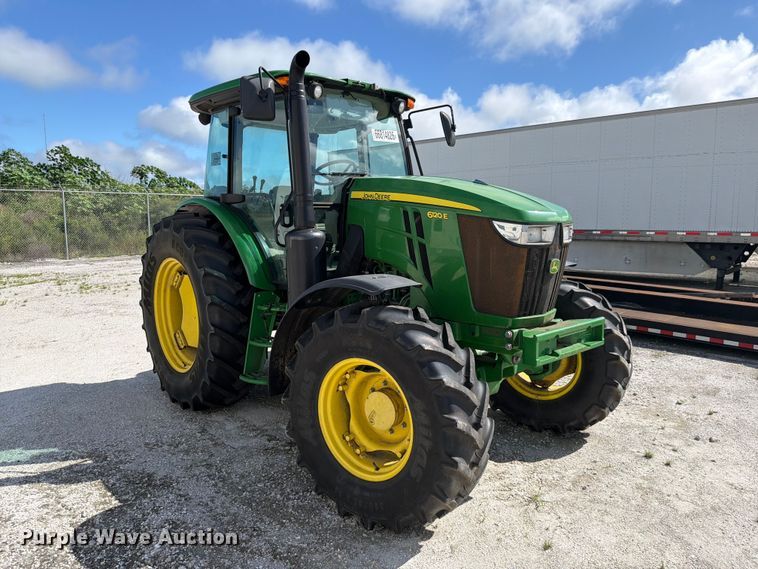 image for item YA4991 2023 John Deere 6120E MFWD tractor