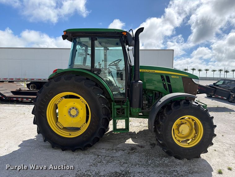 image for item YA4991 2023 John Deere 6120E MFWD tractor