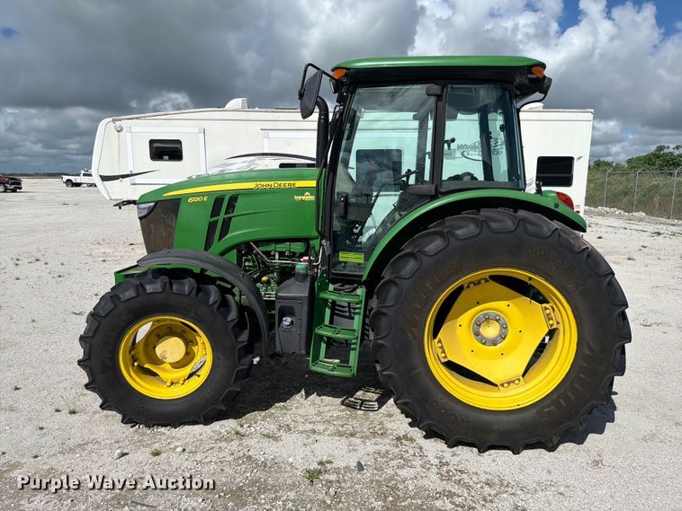 image for item YA4991 2023 John Deere 6120E MFWD tractor