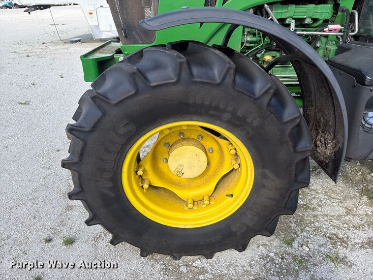 image for item YA4991 2023 John Deere 6120E MFWD tractor