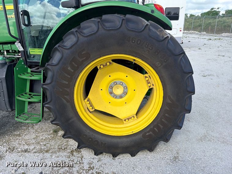 image for item YA4991 2023 John Deere 6120E MFWD tractor