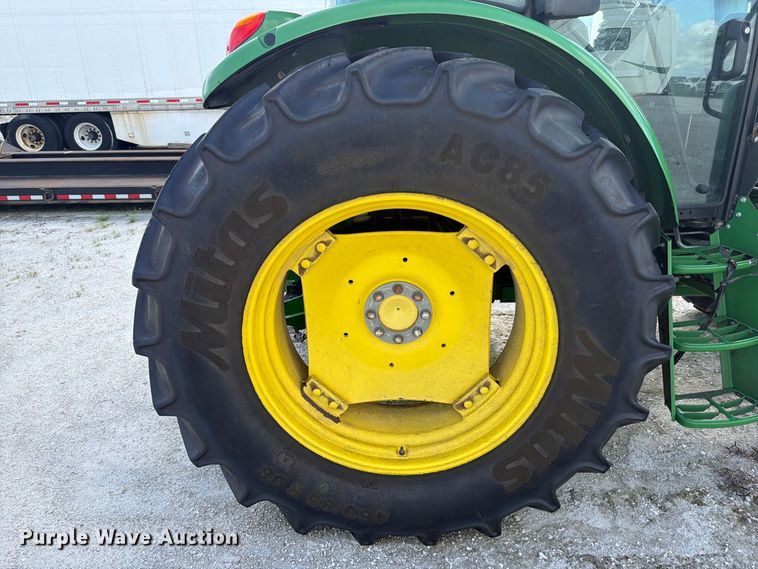 image for item YA4991 2023 John Deere 6120E MFWD tractor