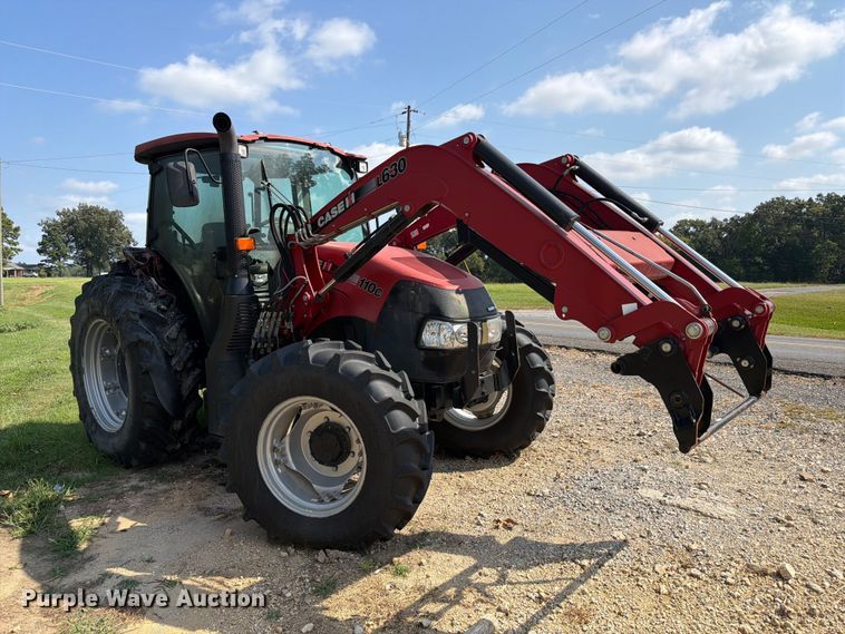 image for item YA5079 2016 Case IH Farmall 110C MFWD tractor
