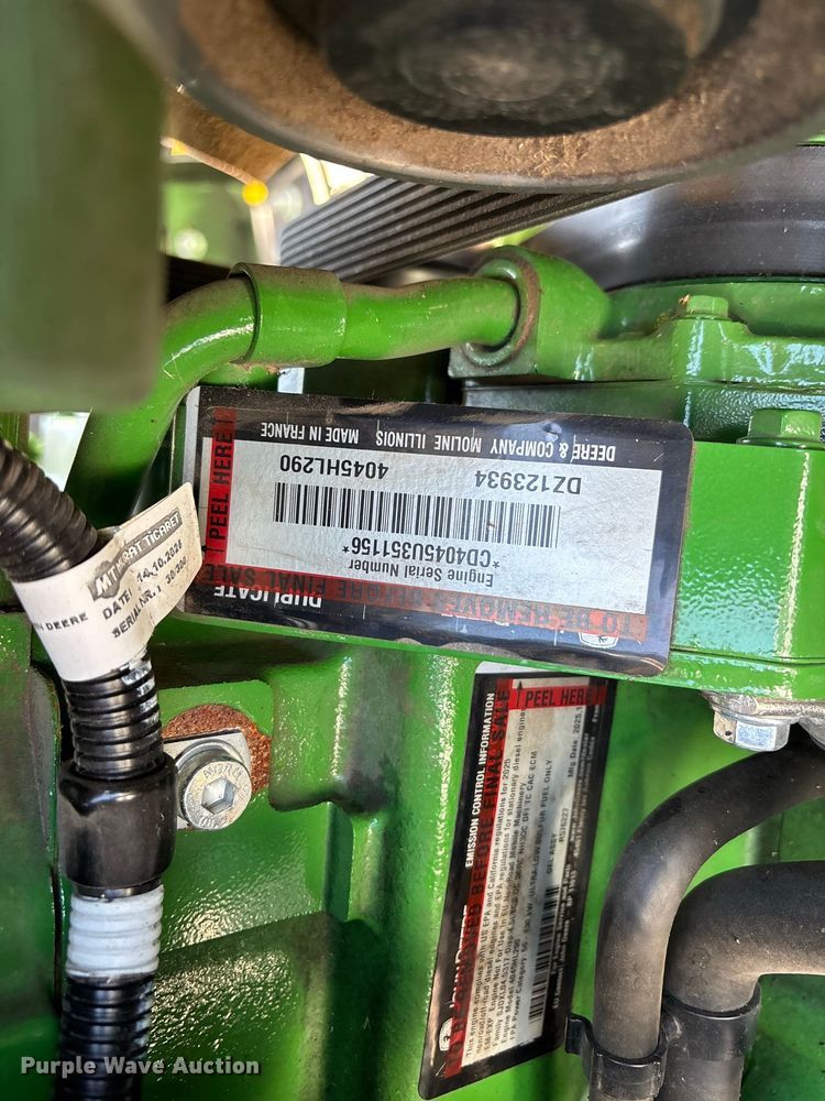 image for item YA5081 2026 John Deere 6M 125 MFWD tractor