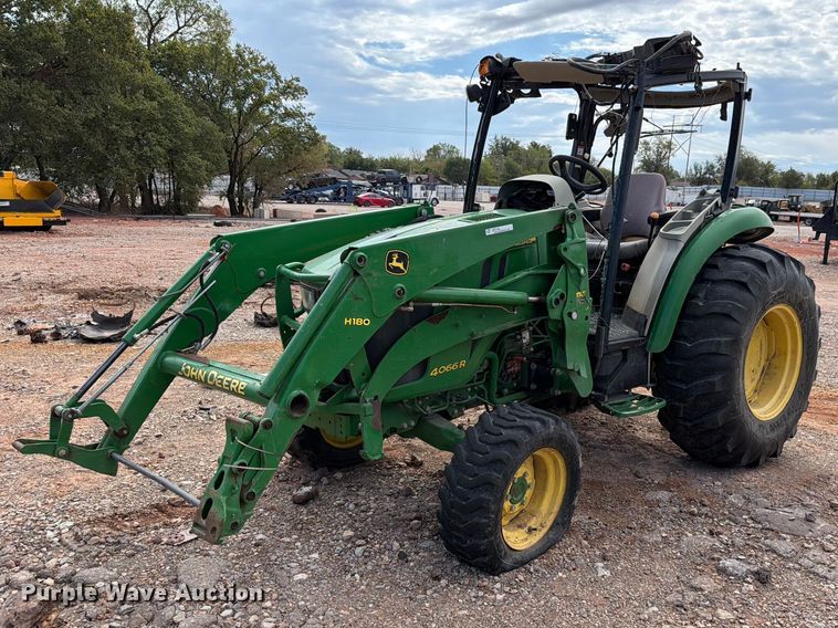 image for item YA5102 2016 John Deere 4066R MFWD tractor