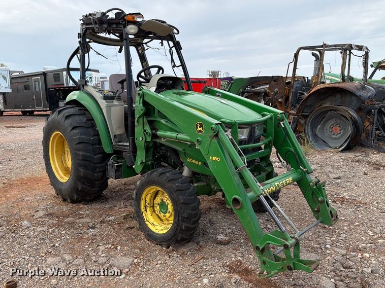 image for item YA5102 2016 John Deere 4066R MFWD tractor