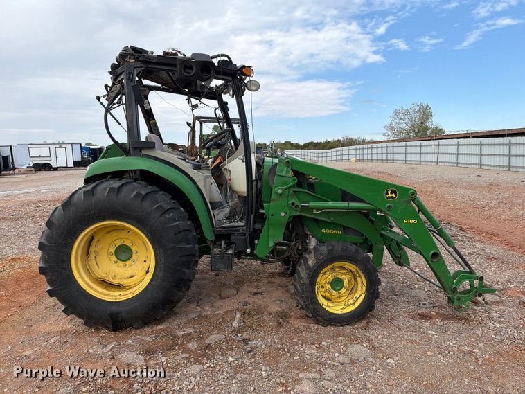 image for item YA5102 2016 John Deere 4066R MFWD tractor