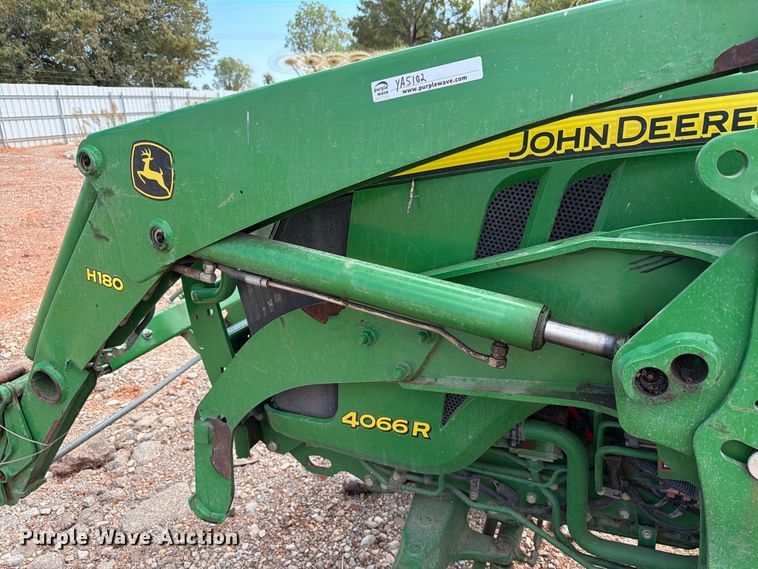 image for item YA5102 2016 John Deere 4066R MFWD tractor