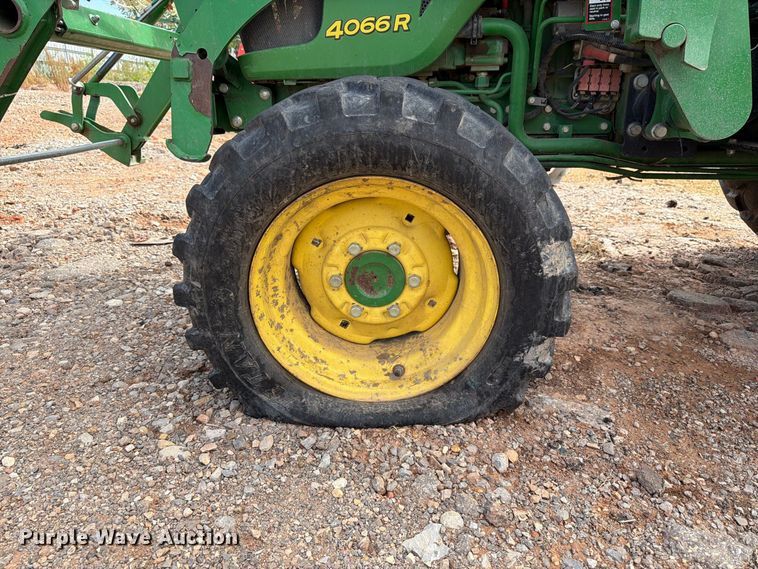 image for item YA5102 2016 John Deere 4066R MFWD tractor