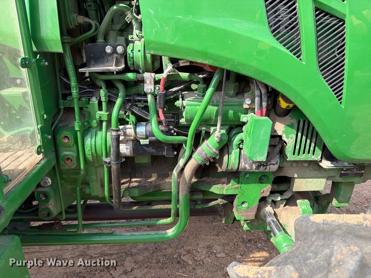 image for item YA5156 2022 John Deere 5075E MFWD tractor