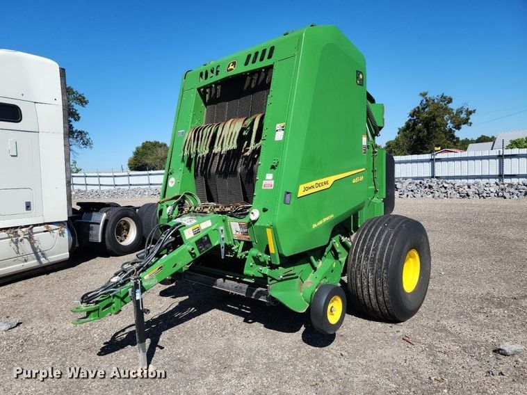 image for item YA5312 2025 John Deere 461M Silage Special round baler