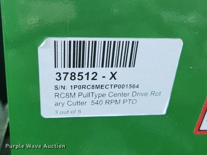 image for item YA5404 2026 John Deere RC8M rotary mower