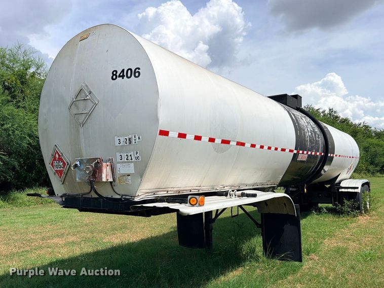1988 Fruehauf TEH-F2-R fuel trailer