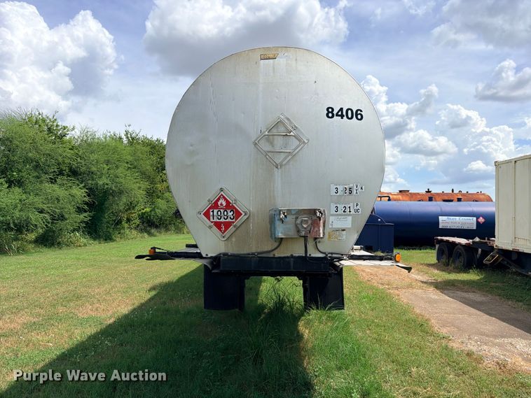 image for item DU1543 1988 Fruehauf TEH-F2-R fuel trailer