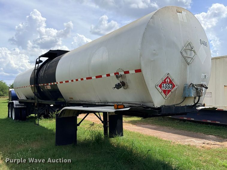 image for item DU1543 1988 Fruehauf TEH-F2-R fuel trailer