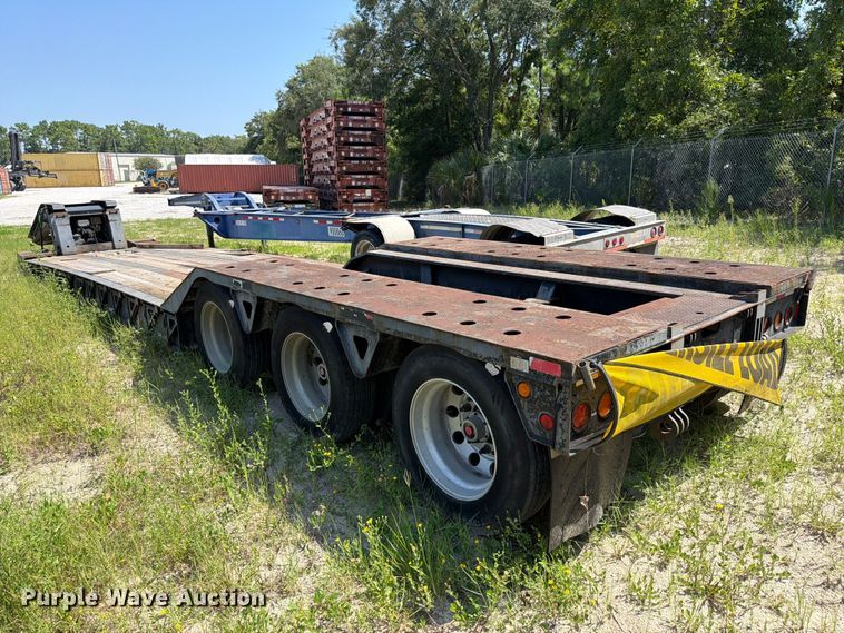 image for item DV7307 2006 Trail King lowboy equipment trailer