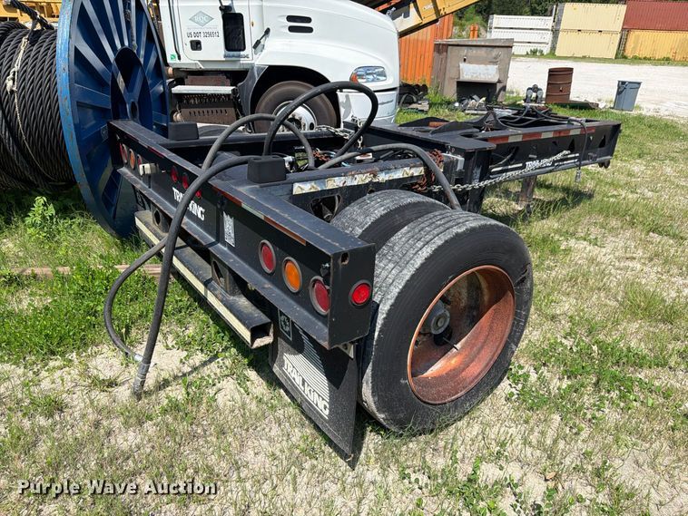 image for item DV7307 2006 Trail King lowboy equipment trailer