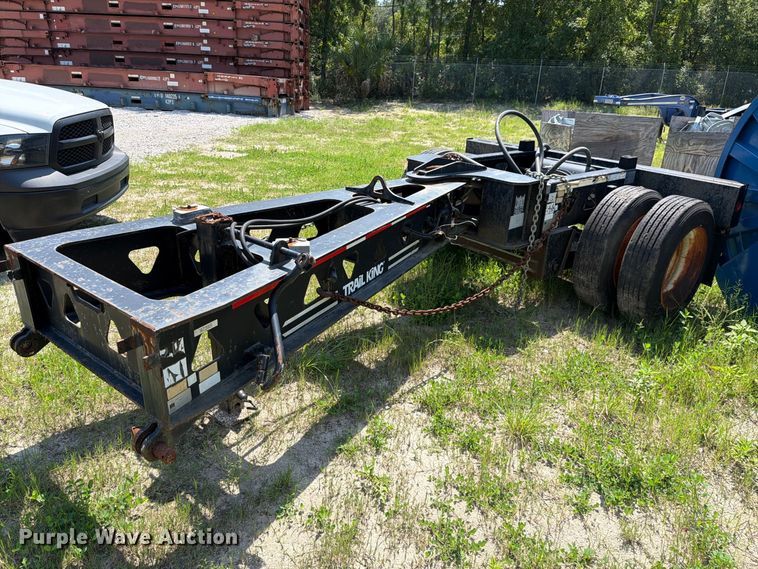 image for item DV7307 2006 Trail King lowboy equipment trailer