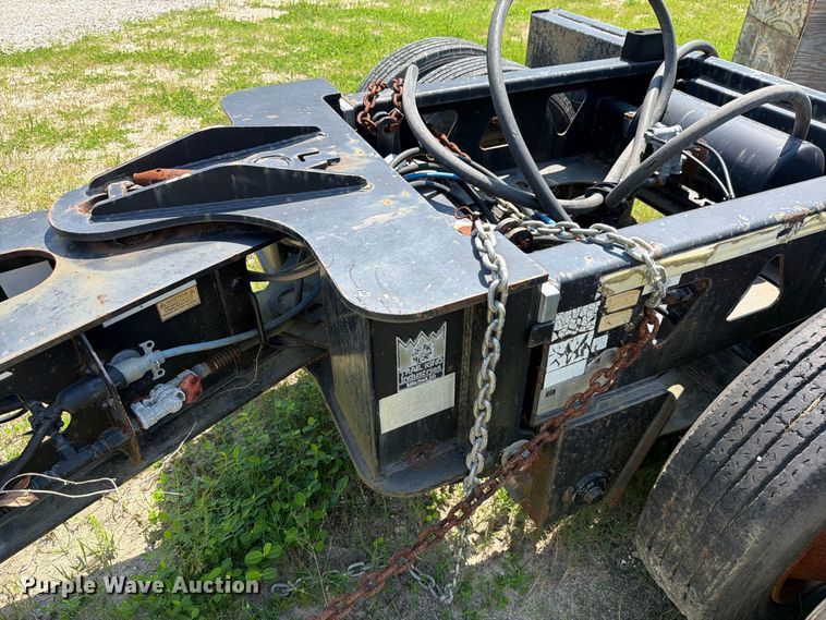 image for item DV7307 2006 Trail King lowboy equipment trailer