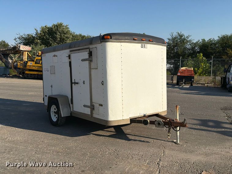 image for item DZ4688 1998 Doolittle enclosed cargo trailer