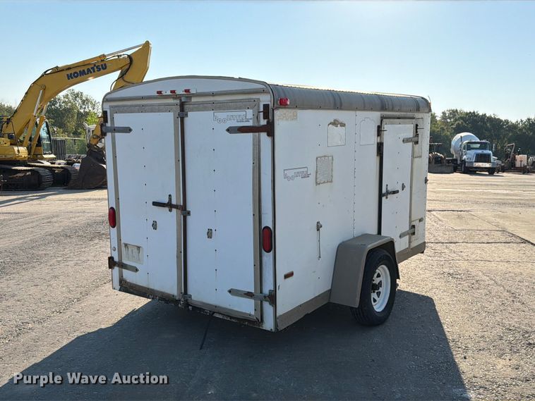 image for item DZ4688 1998 Doolittle enclosed cargo trailer