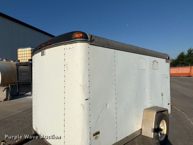 image for item DZ4688 1998 Doolittle enclosed cargo trailer
