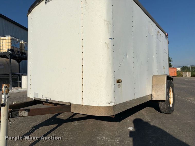 image for item DZ4688 1998 Doolittle enclosed cargo trailer