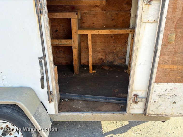 image for item DZ4688 1998 Doolittle enclosed cargo trailer