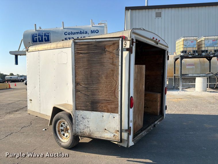 image for item DZ4688 1998 Doolittle enclosed cargo trailer