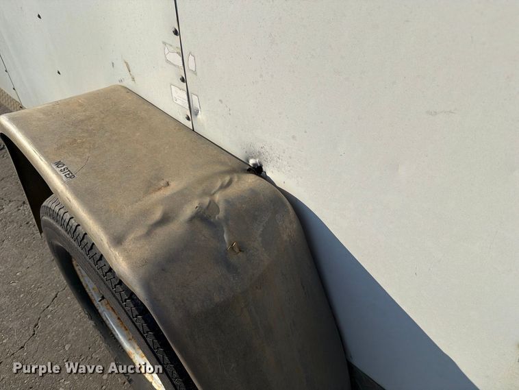 image for item DZ4688 1998 Doolittle enclosed cargo trailer