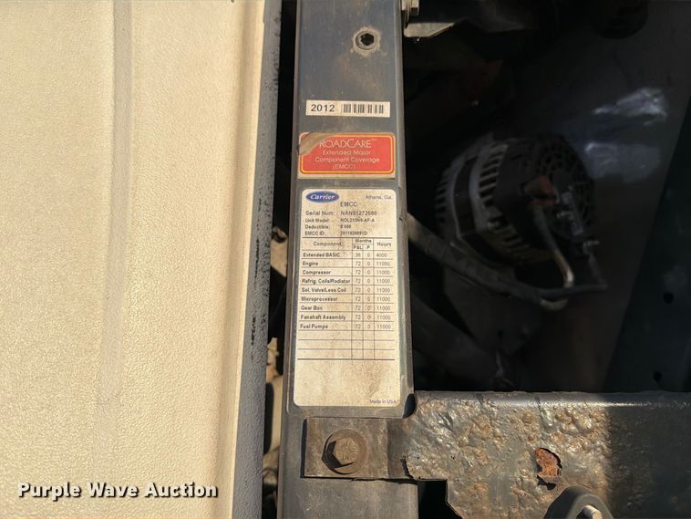 image for item DZ4769 2013 Wabash RFALHSA refrigerated van trailer