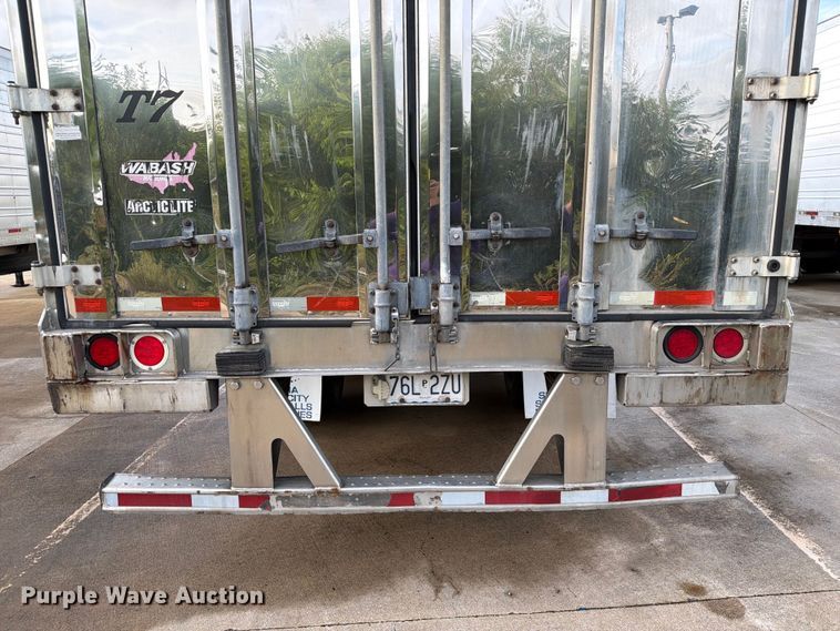 image for item DZ4771 2013 Wabash RFALHSA refrigerated van trailer