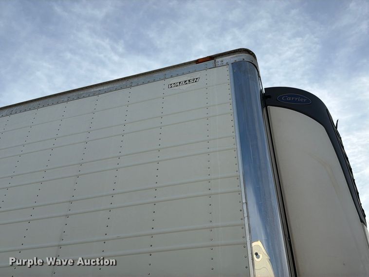 image for item DZ4771 2013 Wabash RFALHSA refrigerated van trailer
