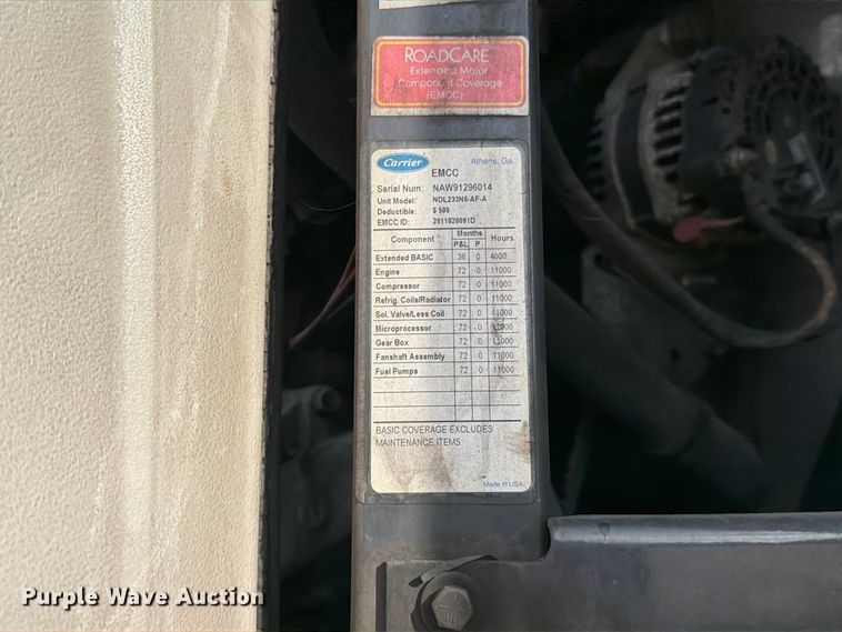image for item DZ4771 2013 Wabash RFALHSA refrigerated van trailer