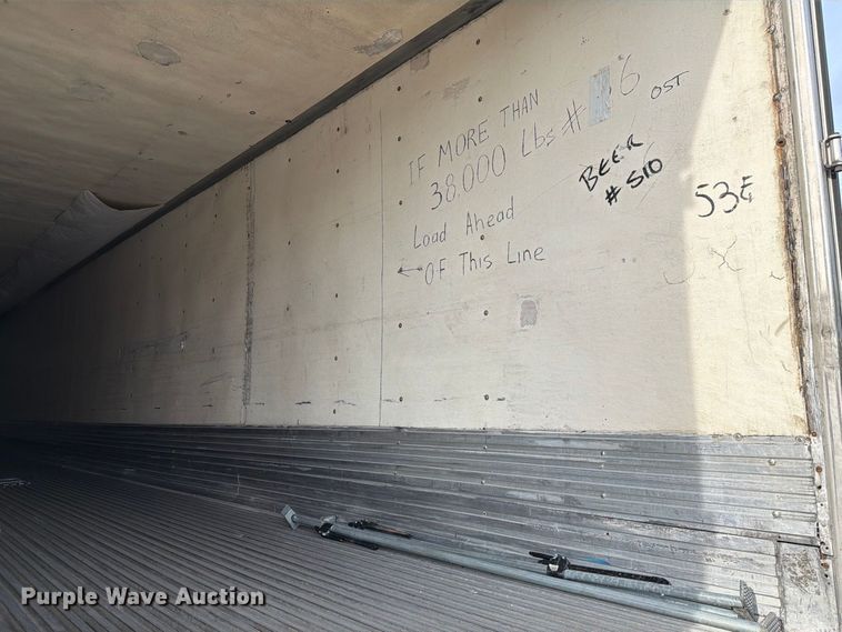 image for item DZ4772 2004 Utility VS2RA refrigerated van trailer