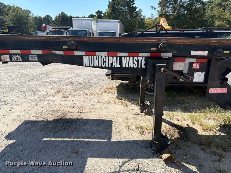 image for item EF1396 2013 Benlee TASM26S roll-off container trailer