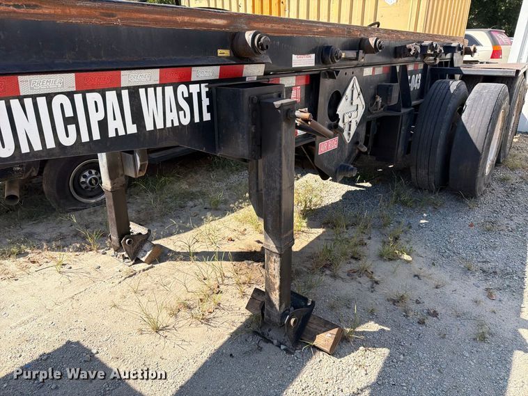 image for item EF1396 2013 Benlee TASM26S roll-off container trailer