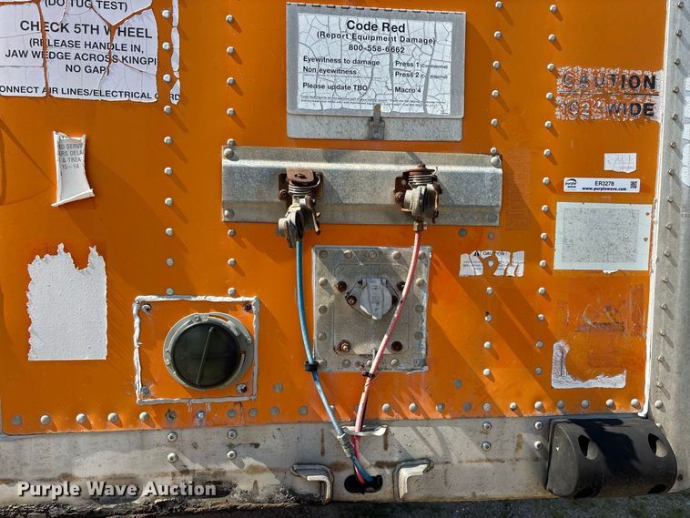 image for item ER3278 2004 Wabash dry van trailer