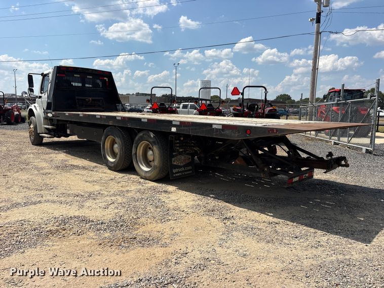 image for item ES8103 2012 Freightliner Business Class M2 rollback truck