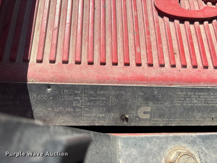 image for item ET0404 2015 International ProStar 122 semi truck