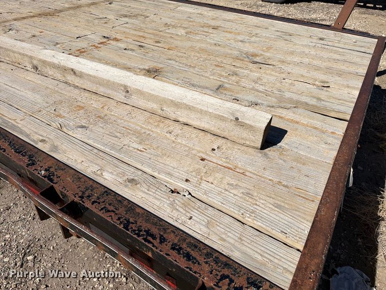 image for item EW2237 2009 Delta Manufacturing  FS equipment trailer