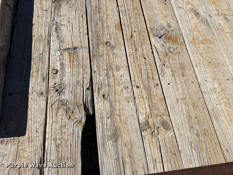 image for item EW2237 2009 Delta Manufacturing  FS equipment trailer