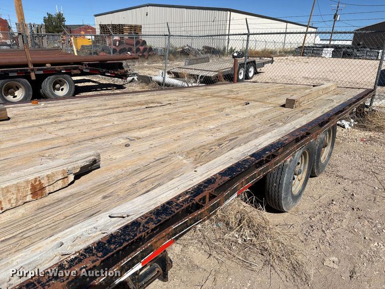 image for item EW2237 2009 Delta Manufacturing  FS equipment trailer