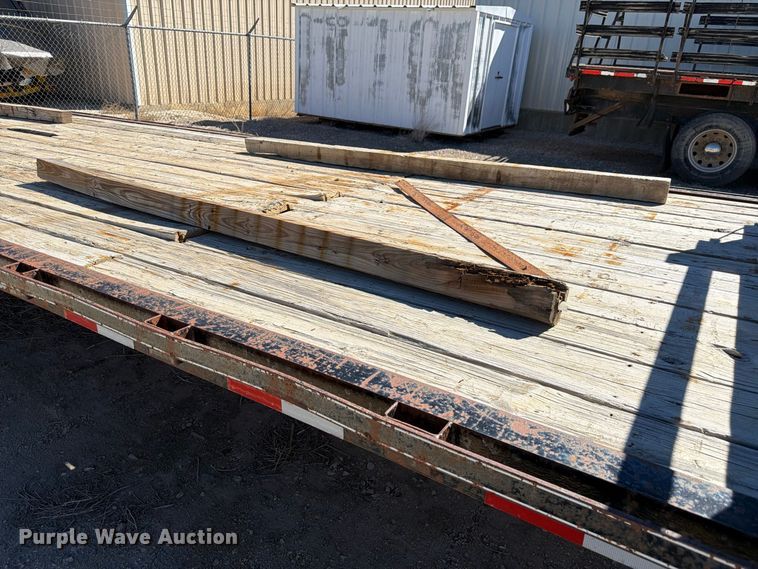 image for item EW2237 2009 Delta Manufacturing  FS equipment trailer