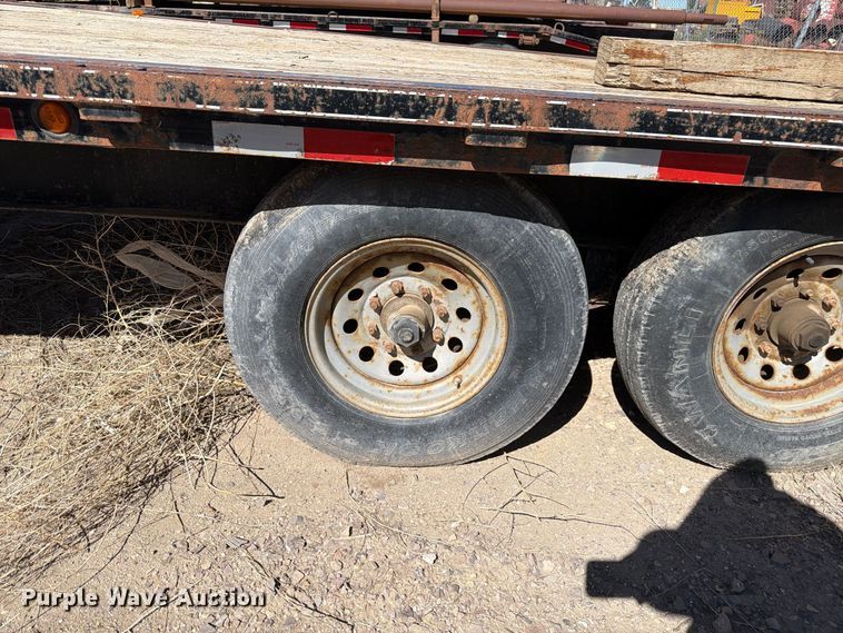 image for item EW2237 2009 Delta Manufacturing  FS equipment trailer