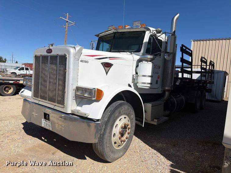 image for item EW2238 1998 Peterbilt 379 flatbed truck
